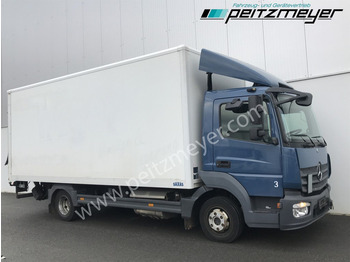 Camion fourgon MERCEDES-BENZ Atego 818 L Koffer + LBW Euro 6, Klima, AHK,: photos 2
