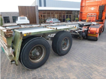 Semi-remorque porte-conteneur/ Caisse mobile GROENEWEGEN