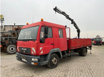 MAN LE 12.225 LC Pritsche Heckkran 6 Zylinder Doka T  en leasing occasion MAN LE 12.225 LC Pritsche Heckkran 6 Zylinder Doka T: photos 5