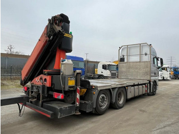 Camion grue, Camion plateau MAN TG-X 26.400 6x2 Pritsche Heckkran Palfinger PK 3: photos 4