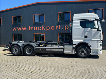 Camion ampliroll MAN TGX 26.520 6x2 Abrollkipper MEILLER RS 21.70: photos 4