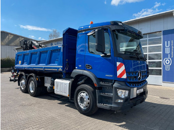 Mercedes-Benz AROCS 2536 6x2*4 Kipper Kran HIAB en leasing occasion Mercedes-Benz AROCS 2536 6x2*4 Kipper Kran HIAB: photos 1