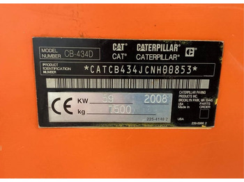 Rouleau compresseur CAT CB 434 D: photos 4 Rouleau compresseur CAT CB 434 D: photos 4