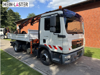 Utilitaire benne MAN TGL 8.150 3 S-Kipper Atlas 75 10m -1t.  Funk FB: photos 4