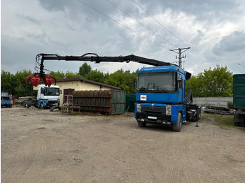 Camion ampliroll, Camion grue RENAULT Magnum 430: photos 3 Camion ampliroll, Camion grue RENAULT Magnum 430: photos 3