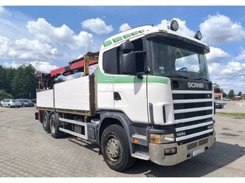 Camion plateau SCANIA 144
