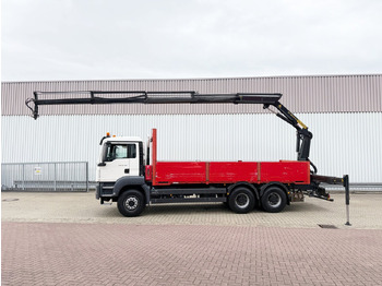 Camion grue, Camion plateau MAN TGS 33.400 6x4 BB TGS 33.400 6x4 BB, Navi, Heckkran PK18002-EH C, Funk: photos 2