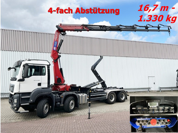 Camion ampliroll MAN TGS 35.480