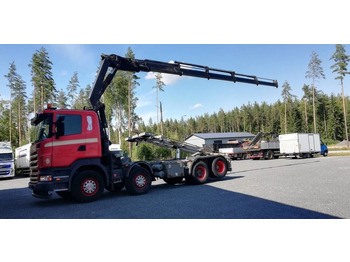 Camion grue SCANIA R 420