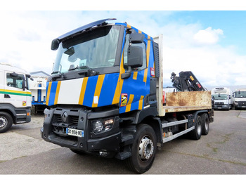 Camion grue Renault C430 Year 2018 X HIDUO 188 HIAB CRANE, RETARDER, NAVI: photos 3