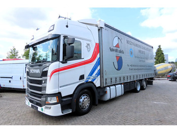 Camion à rideaux coulissants SCANIA R 500