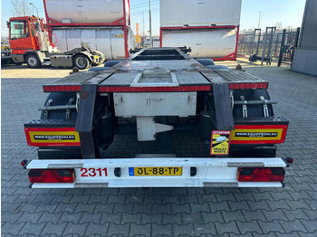 Semi-remorque porte-conteneur/ Caisse mobile Burg 20FT / 20FT SWAP ADR (EX/II, EX/III, FL, AT), Leergewicht : 3.690kg, SAF INTRADISC, 2x Liftachse, NL-Chassis, APK/ADR: 08-2025: photos 4