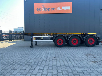Semi-remorque porte-conteneur/ Caisse mobile Burg 20FT / 20FT SWAP ADR (EX/II, EX/III, FL, AT), Leergewicht : 3.690kg, SAF INTRADISC, 2x Liftachse, NL-Chassis, APK/ADR: 08-2025: photos 2