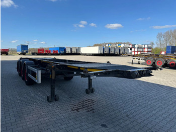 Semi-remorque porte-conteneur/ Caisse mobile Burg 20FT ADR (EX/II, EX/III, FL, AT), Leergewicht: 3.690kg, SAF INTRADISC, 2x liftaxle, ALCOA, NL-Chassis, APK/ADR: 08-2025: photos 5