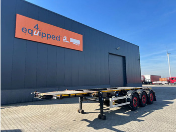 Semi-remorque porte-conteneur/ Caisse mobile BURG