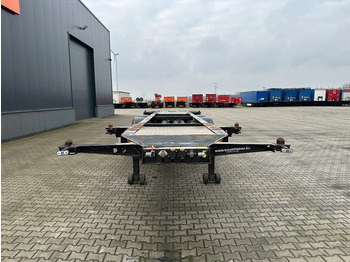 Semi-remorque porte-conteneur/ Caisse mobile Burg 20FT ADR (EX/II, EX/III, FL, AT), empty weight: 3.690kg, SAF INTRADISC, 2x liftaxle, ALCOA, NL-Chassis, APK/ADR: 05-2025: photos 5