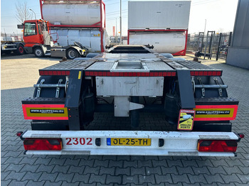 Semi-remorque porte-conteneur/ Caisse mobile Burg 20FT ADR (EX/II, EX/III, FL, AT), empty weight: 3.690kg, SAF INTRADISC, 2x liftaxle, ALCOA, NL-Chassis, APK/ADR: 07-2025: photos 5