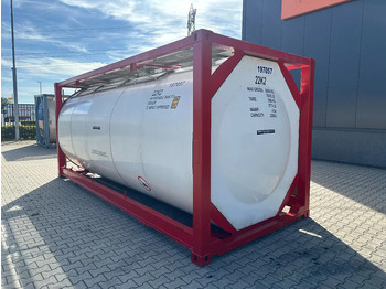 Cuve de stockage pour transport de produits chimiques CIMC 20FT ISO, 25.080L/1-COMP/3 BAFFELS/4 covers, 5Y valid until 12/2026: photos 4