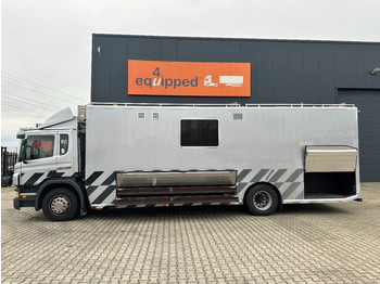 Scania P230 TOP: multifunct. ruimte met airco (camper?), 22kVA generator, hydr. steunpoten, beloopbaar dak, keuken, APK 10-2026 en leasing occasion Scania P230 TOP: multifunct. ruimte met airco (camper?), 22kVA generator, hydr. steunpoten, beloopbaar dak, keuken, APK 10-2026: photos 2