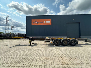 Semi-remorque porte-conteneur/ Caisse mobile Pacton FLEX XL 45FT HC multi (2x extendable), liftaxle, SAF + DRUM, NL-chassis: photos 3 Semi-remorque porte-conteneur/ Caisse mobile Pacton FLEX XL 45FT HC multi (2x extendable), liftaxle, SAF + DRUM, NL-chassis: photos 3