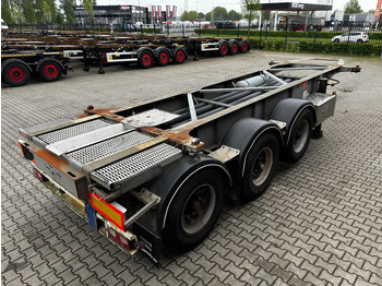 Semi-remorque porte-conteneur/ Caisse mobile Van Hool 20FT /20FT SWAP ADR (EX/II, EX/III, FL, OX, AT), BPW, disc brakes, liftaxle, galvanized, ALCOA, NL-Chassis, empty weight 3.300KG: photos 4
