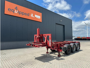 Semi-remorque porte-conteneur/ Caisse mobile VAN HOOL 20'