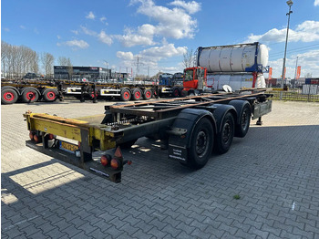 Semi-remorque porte-conteneur/ Caisse mobile Van Hool 40FT HC-chassis, SAF, Intradisc, liftaxle, extendable: photos 5