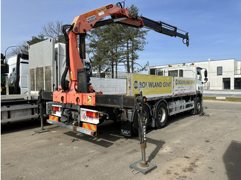 Camion grue DAF CF 85.460 6x2 LIFT+STEERING AXLE  + CRANE PALFINGER PK 18500 (3x) + RADIO + ROTATOR - EURO 5 - AS TRONIC - BE TRUCK: photos 5