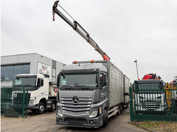 Camion grue Mercedes-Benz ACTROS 2645 6x2 105m³ JUMBO + CRANE PALFINGER PK19001 (4x) - RETARDER - RADIO - *FULL AIR* - FRIGO - EURO 6 - SAF AS - BELGIAN TRUCK: photos 4 Camion grue Mercedes-Benz ACTROS 2645 6x2 105m³ JUMBO + CRANE PALFINGER PK19001 (4x) - RETARDER - RADIO - *FULL AIR* - FRIGO - EURO 6 - SAF AS - BELGIAN TRUCK: photos 4