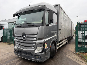 Camion grue Mercedes-Benz ACTROS 2645 6x2 105m³ JUMBO + CRANE PALFINGER PK19001 (4x) - RETARDER - RADIO - *FULL AIR* - FRIGO - EURO 6 - SAF AS - BELGIAN TRUCK: photos 3 Camion grue Mercedes-Benz ACTROS 2645 6x2 105m³ JUMBO + CRANE PALFINGER PK19001 (4x) - RETARDER - RADIO - *FULL AIR* - FRIGO - EURO 6 - SAF AS - BELGIAN TRUCK: photos 3