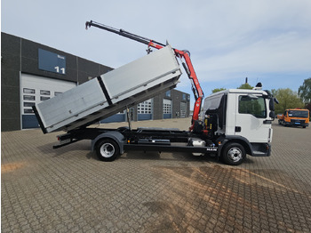 Camion benne, Camion grue MAN TGL 10.220: photos 5