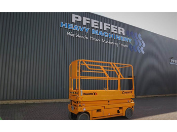 Nacelle ciseaux Haulotte COMPACT 8 Electric, 8.2m Working Height, 350kg Cap