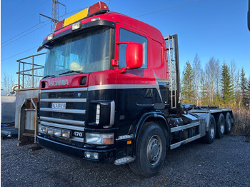 Camion ampliroll SCANIA
