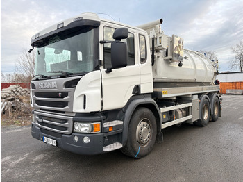 Camion hydrocureur SCANIA P 450