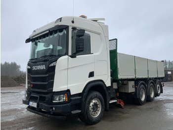Camion plateau SCANIA R