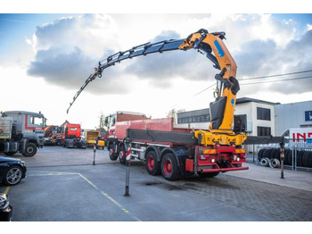 Camion plateau, Camion grue MAN TGS 41.400 BB + EFFER 525/6x+JIB 6x: photos 3
