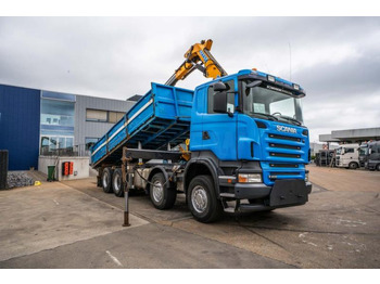Camion benne, Camion grue Scania R400 - EFFER 210-4S: photos 2