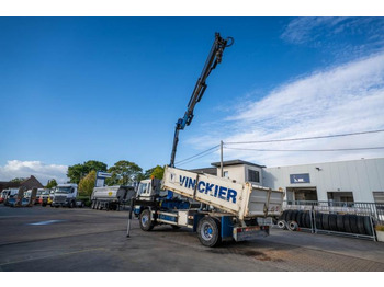 Camion benne, Camion grue Volvo FL 619 - PK 9501: photos 5 Camion benne, Camion grue Volvo FL 619 - PK 9501: photos 5