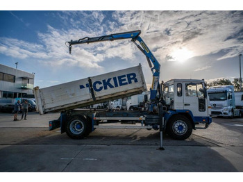 Camion benne, Camion grue Volvo FL 619 - PK 9501: photos 3 Camion benne, Camion grue Volvo FL 619 - PK 9501: photos 3