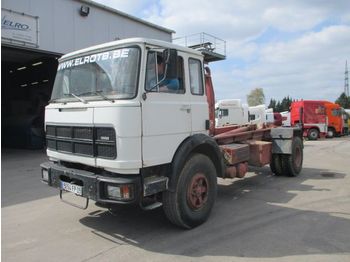 Camion porte-conteneur/ Caisse mobile Iveco Unic P220 AM (FULL STEEL SUSPENSION)