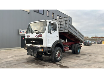 Camion benne Mercedes-Benz SK 1616 (4X4 / LAMES / 6 CYLINDER / POMPE MANUELLE)
