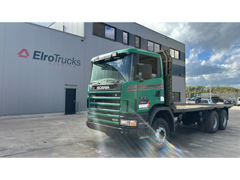 Camion plateau SCANIA 124