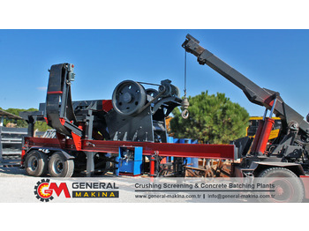 Concasseur à mâchoires neuf GENERAL MAKİNA Semi Mobile Crushing Plant: photos 2