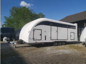 Remorque porte-voitures BJT Race Transporter 6 396-2040 600x235x189cm weiß Lichtpaket Alufelgen darkline 10" 3500kg 22: photos 2