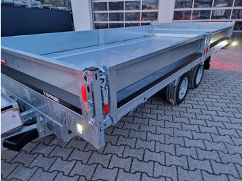 Remorque benne Brian James Trailer CarGO Tipper 400x200x30cm elektro Pendelklappe blackline LED 3500kg Tandem: photos 5