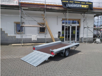 Remorque porte engin HULCO TERRAX Basic 294x150x27cm Heckrampe 100cm (M) 12" 1800kg: photos 2 Remorque porte engin HULCO TERRAX Basic 294x150x27cm Heckrampe 100cm (M) 12" 1800kg: photos 2