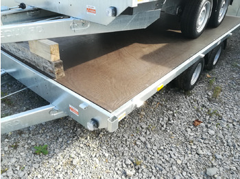 Remorque plateau Hochlader 406x220cm flach niedrig Fahrgestell 10" LFH 56cm (XL+) 3000kg: photos 2