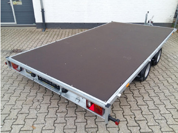 Remorque plateau Hochlader 406x220cm flach niedrig Fahrgestell 10" LFH 56cm (XL+) 3000kg: photos 3