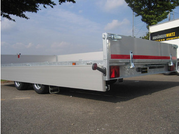 Remorque plateau Multi Transporter 406x220x30cm 10" Lfh. 56cm Rampen Winde (XL) 2700kg extrabreit: photos 4
