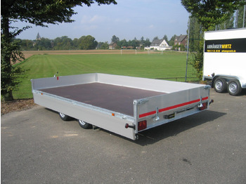 Remorque plateau Multi Transporter 406x220x30cm 10" Lfh. 56cm Rampen Winde (XL) 2700kg extrabreit: photos 5